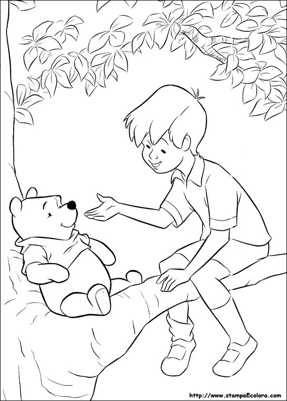 Disegni Winnie the Pooh